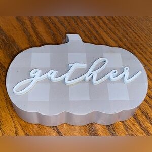 Small Gather Table Decor